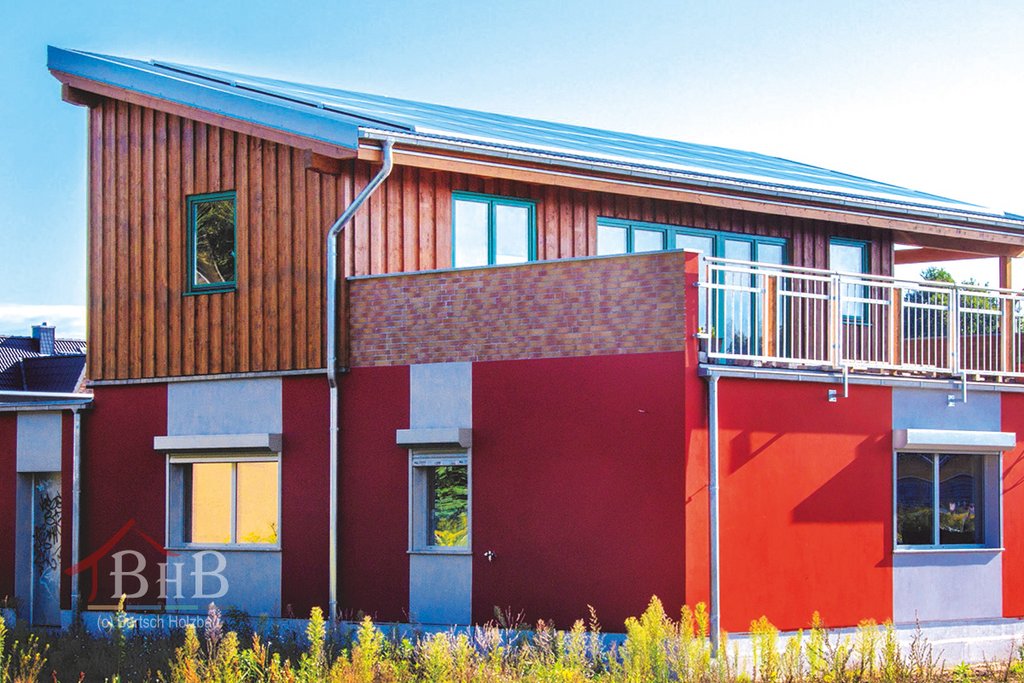 Cara 4 Stabile Gartenhäuser der Marke Bertsch in Ständerbauweise bei OK Holz Ansicht Gartenhaus Serie Cara der Marke Bertsch in Ständerbauweise