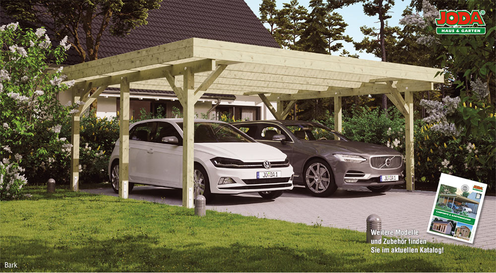 Holz Carports von OK Holz - individuell + Qualität + Service