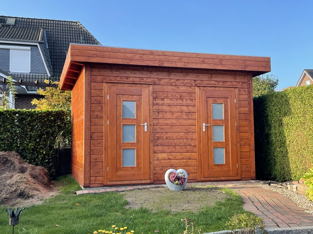 Referenz Gartenhaus Bertsch - OK Holz 1 