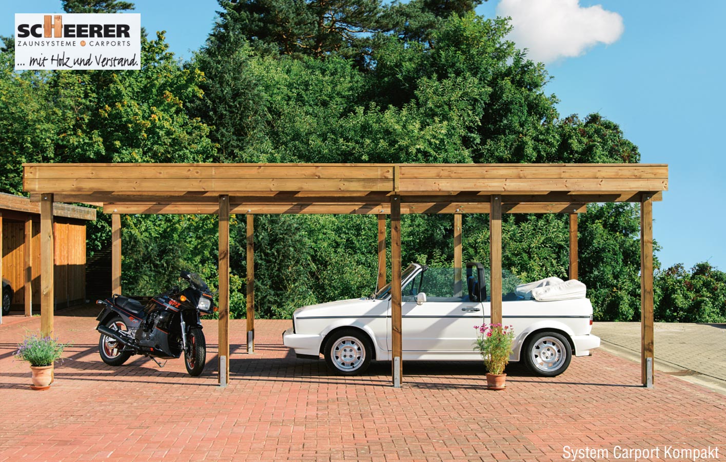 Bild MBK MDH Scheerer System Carport Compact