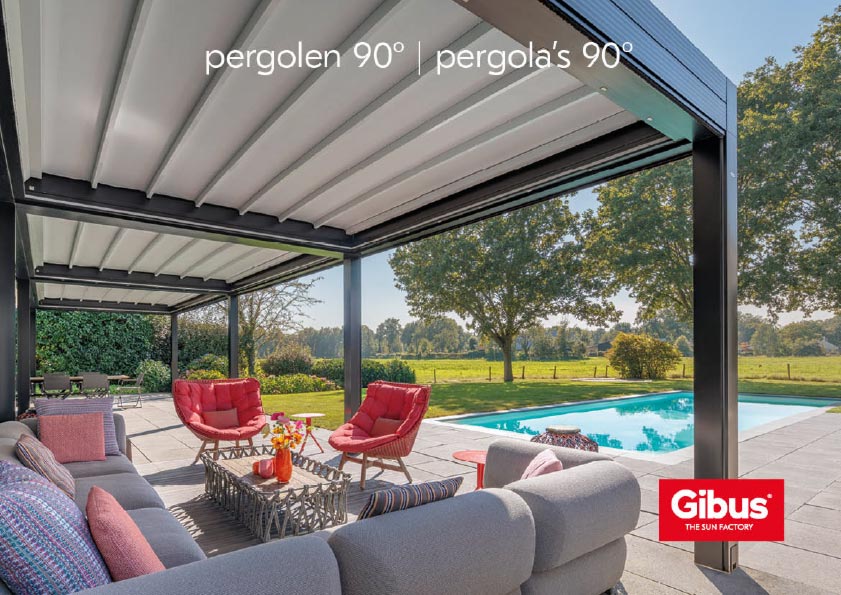 Titel Online Katalog Gibus 90° Pergola